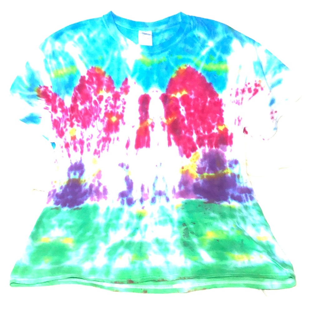 Custom Tye Dye Shirt Gildan